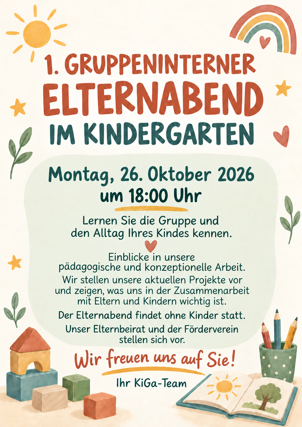 1.gruppeninterne Elternabend