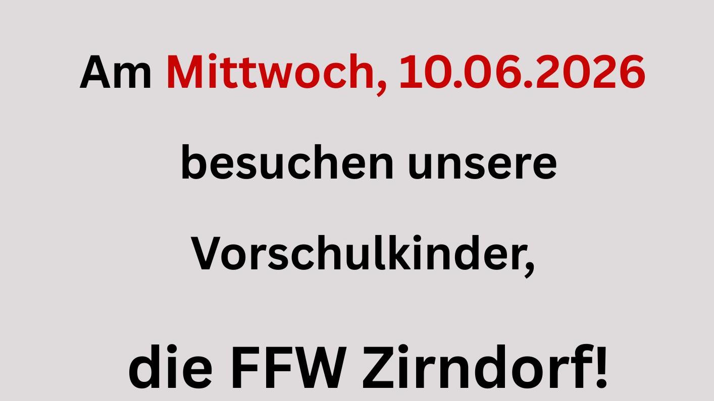Brandschutz Erziehung für unsere Vorschulkinder