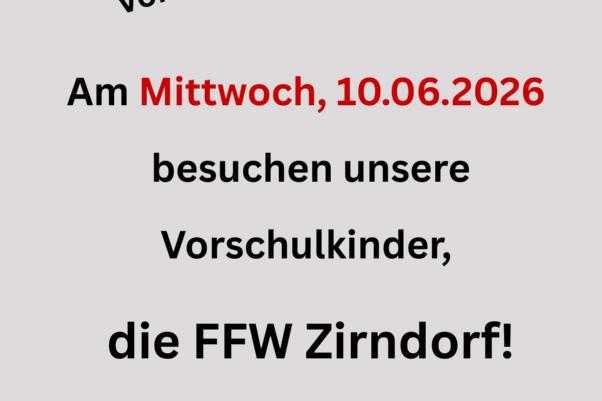 Brandschutz Erziehung für unsere Vorschulkinder