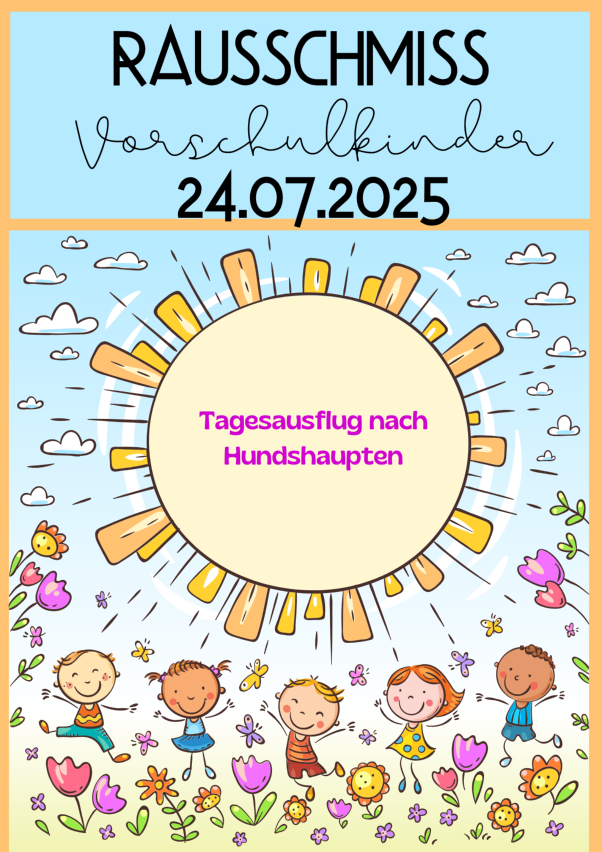 Rausschmiss Vorschulkinder