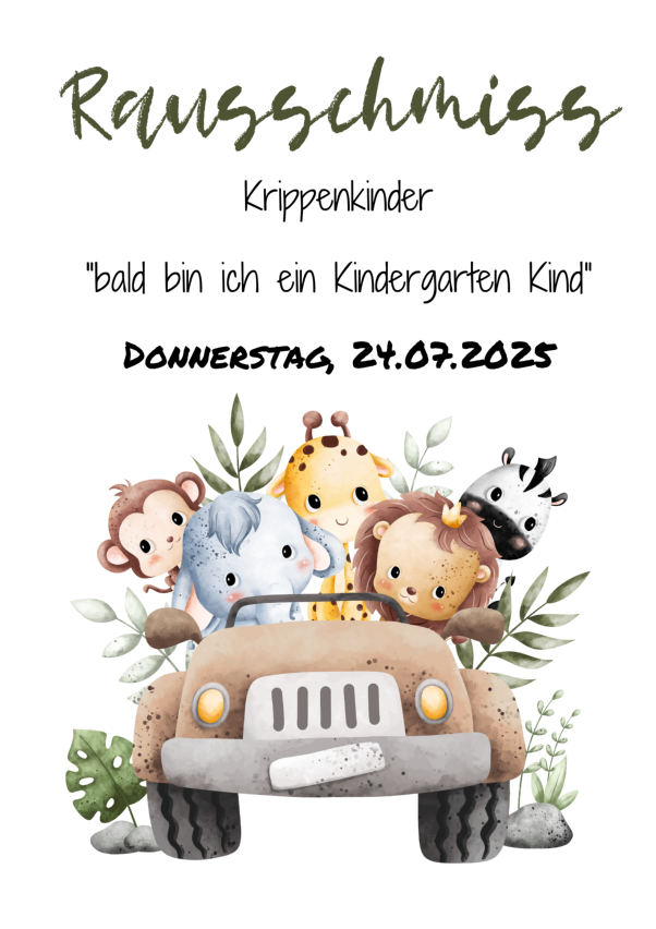 Abschied aus der Krippe