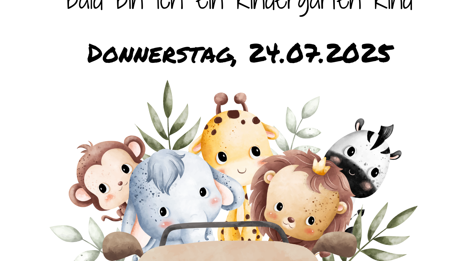 Abschied aus der Krippe